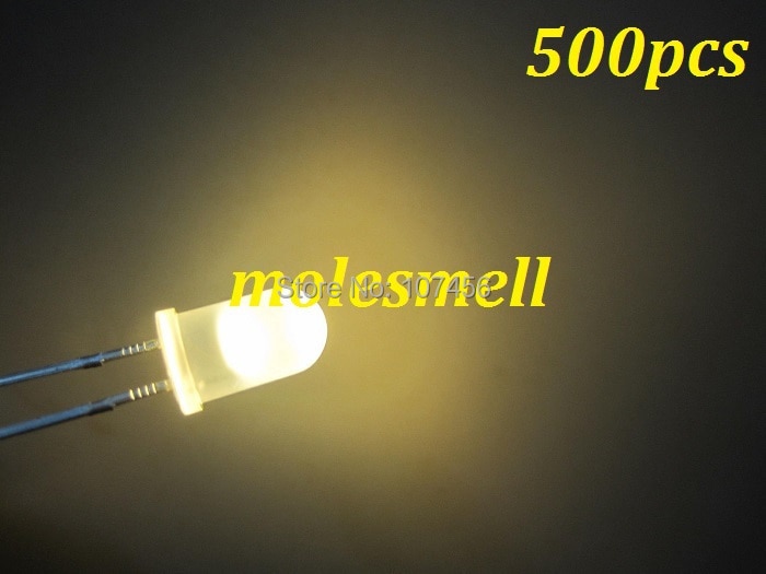   500pcs 5mm  ȭƮ Ȯ     LED led  5mm Ű ȭƮ led  ȭƮ LED